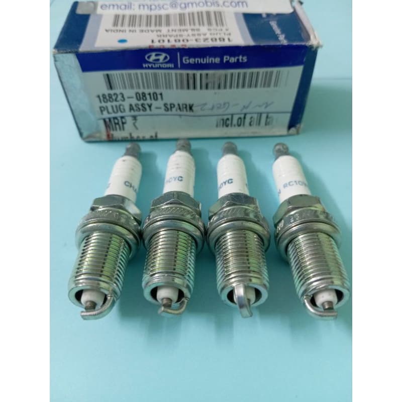 [ Giá 1 cái] Bugi chân tù Huyndai Ấn Độ chính hãng sử dụng cho xe Getz, Morning,....( Hyundai chính hãng) - ảnh 4