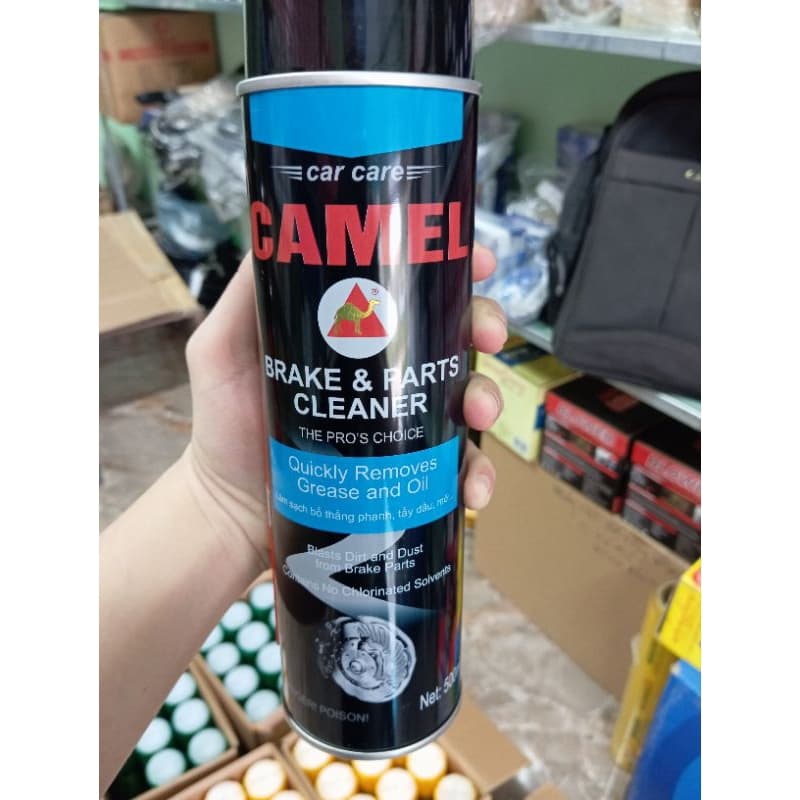 Chai xịt vệ sinh má phanh Camel - ảnh 3