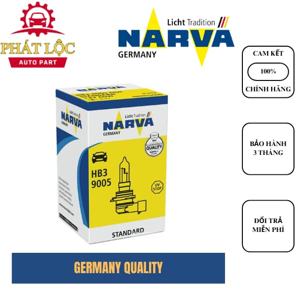 Bóng đèn Narva HB3 9005 - ảnh 2