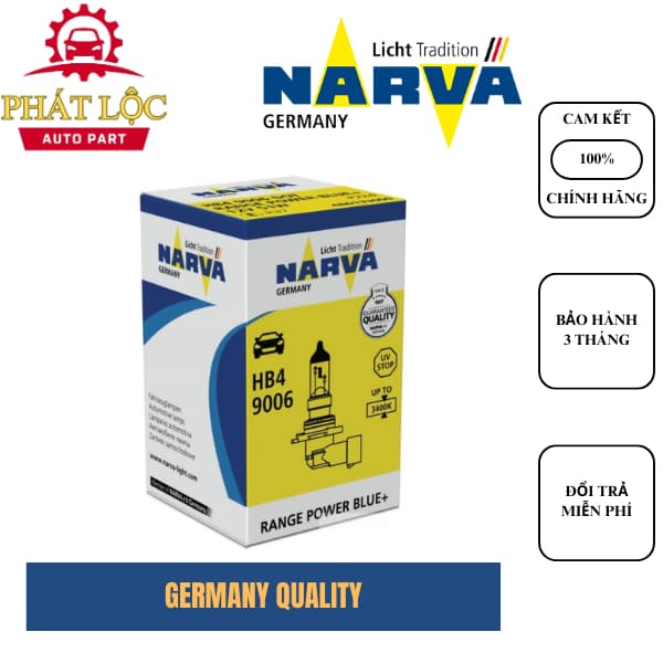 Bóng đèn Narva HB4 9006 55w-12V - ảnh 2