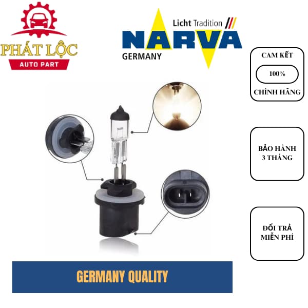 Bóng đèn Narva 880 27w-12.8V - ảnh 2