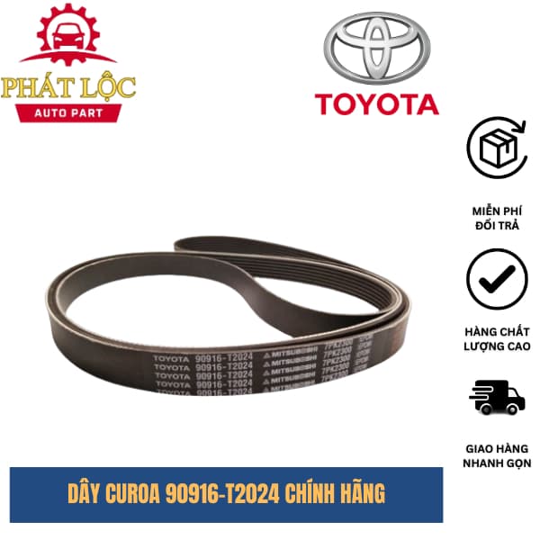 Dây tổng chính hãng Toyota cho xe Innova, Fortuner máy xăng, Hilux máy xăng