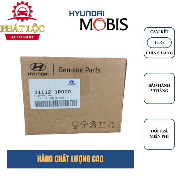 Lọc xăng MOBIS Ấn Độ chính hãng Accent 12-17, I10 14-21, Soluto, Santafe, Sorento - ảnh 2