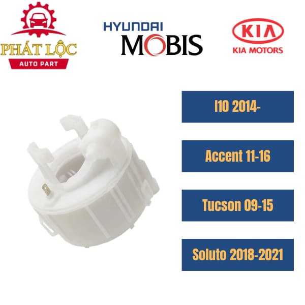 Lọc xăng MOBIS Ấn Độ chính hãng Accent 12-17, I10 14-21, Soluto, Santafe, Sorento - ảnh 3
