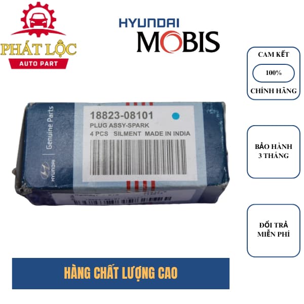 [ Giá 1 cái] Bugi chân tù Huyndai Ấn Độ chính hãng sử dụng cho xe Getz, Morning,....( Hyundai chính hãng) - ảnh 2