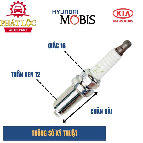[ Giá 1 cái] Bu-gi Mobis Hàn Quốc chính hãng dùng cho xe Santafe 06-12, Tucson... - ảnh 3