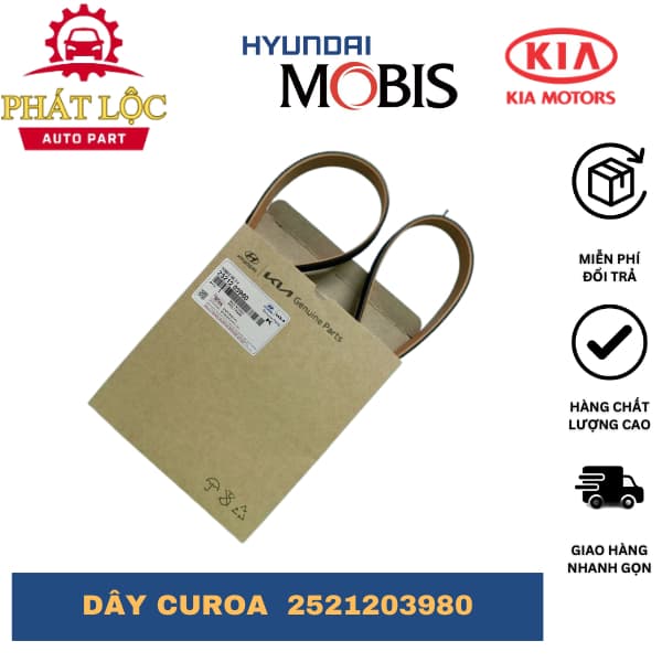 Dây curoa tổng Accent 18-23, Soluto ( Mobis chính hãng)