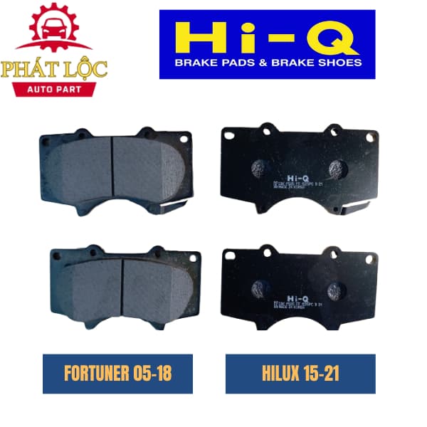Má phanh trước Hi-Q phù hợp với Fortuner 2005-2018, Hilux 2015-2021...( Hi-Q chính hãng) - ảnh 3