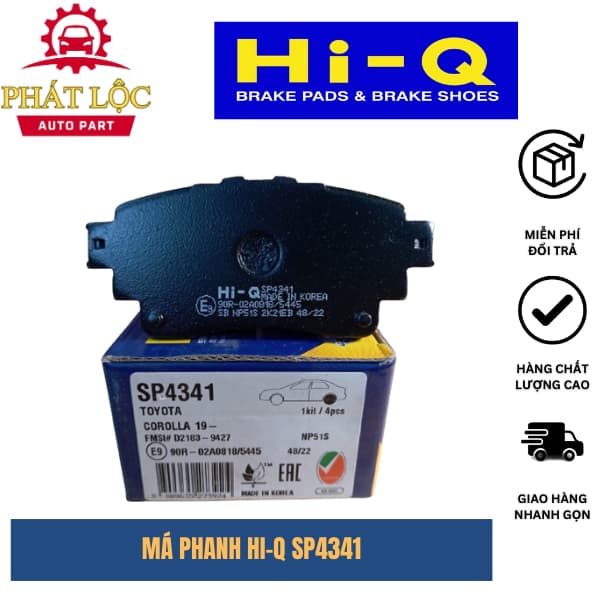 Má phanh sau  Hi-Q phù hợp Altis 2019-2023( HI-Q chính hãng )