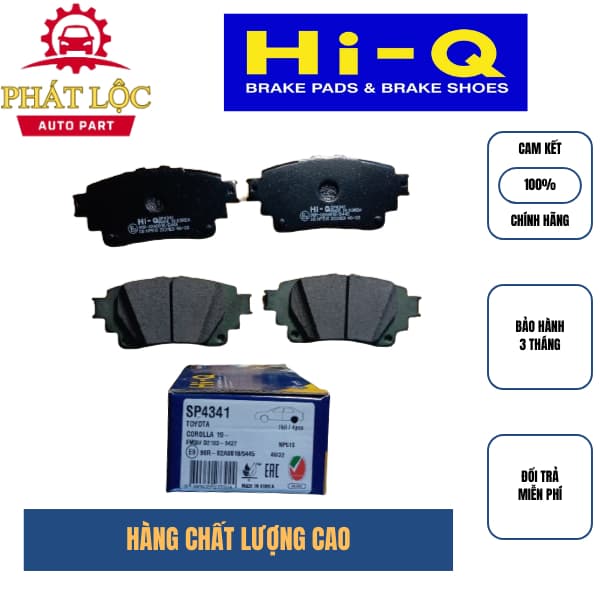 Má phanh sau  Hi-Q phù hợp Altis 2019-2023( HI-Q chính hãng ) - ảnh 2