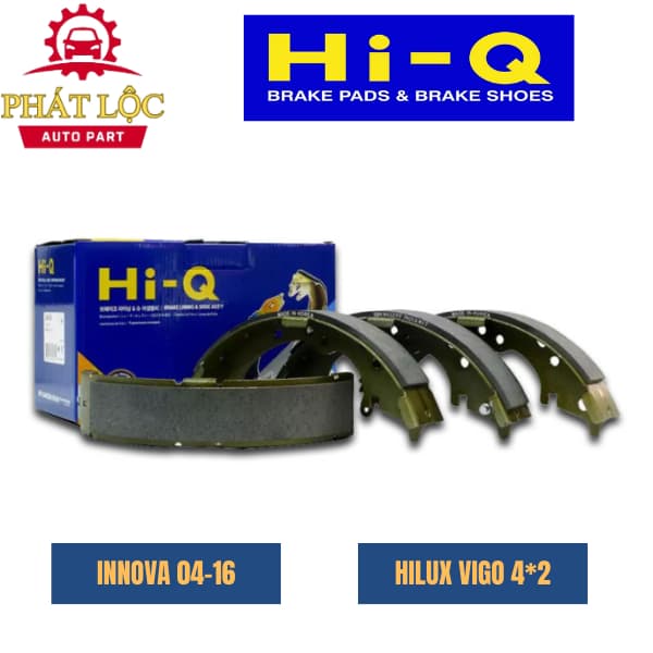 Guốc phanh sau Hi-Q phù hợp với Innova 2004-2016, Zace 04-, Hilux Vigo 4*2 ( Hi-Q chính hãng) - ảnh 3