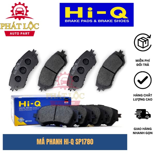 Má phanh trước Hi-Q phù hợp Vios Limo máy 1.3, Yaris 2013- ( Hi-Q chính hãng)
