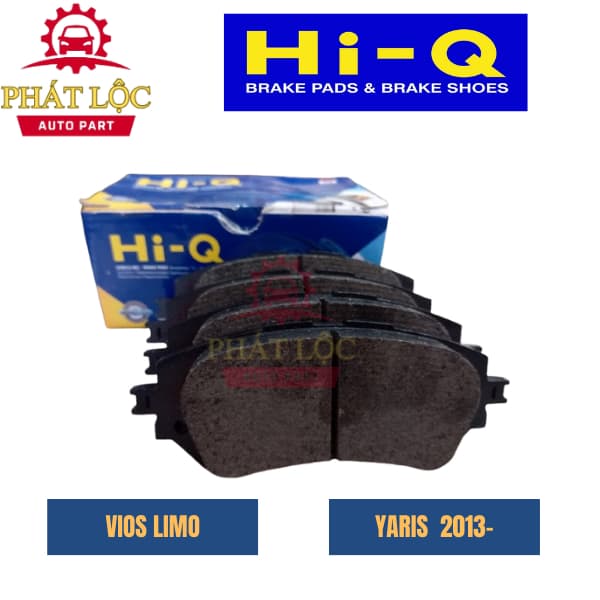 Má phanh trước Hi-Q phù hợp Vios Limo máy 1.3, Yaris 2013- ( Hi-Q chính hãng) - ảnh 3