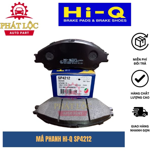 Má phanh trước Hi-Q phù hợp Xpander 2017-2026 ( Hi-Q chính hãng)