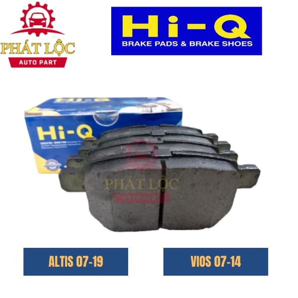 Má phanh sau Hi-Q phù hợp  Altis 07-19, Vios 07-23, Yaris 05-13 ( Hi-Q chính hãng) - ảnh 2