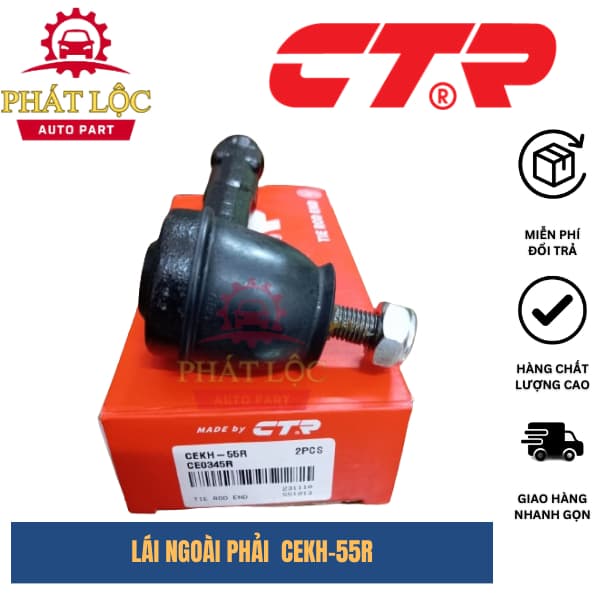 Rotuyn lái ngoài phải CTR phù hợp với Elantra 16-, Kona 18-, Avante 18-, K3 18-, Cerato 18-, I30 16- ( CTR chính hãng)