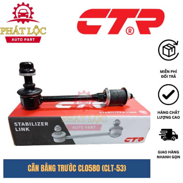 Rotuyn cân bằng trước CTR phù hợp với Innova 04-, Hilux 04-15 ( 1 cầu)  (CTR chính hãng)