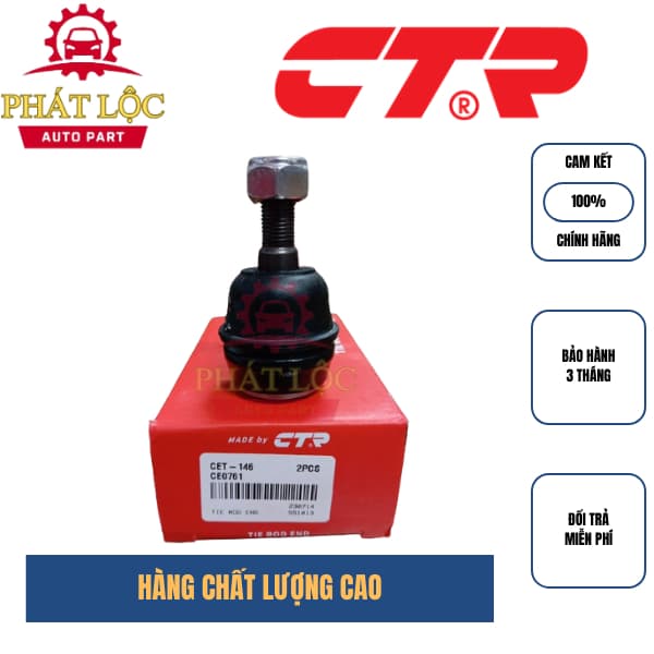 Rotuyn lái ngoài CTR phù hợp với Innova 2004-2022, Hilux 2004-2015 (CTR chính hãng) - ảnh 2