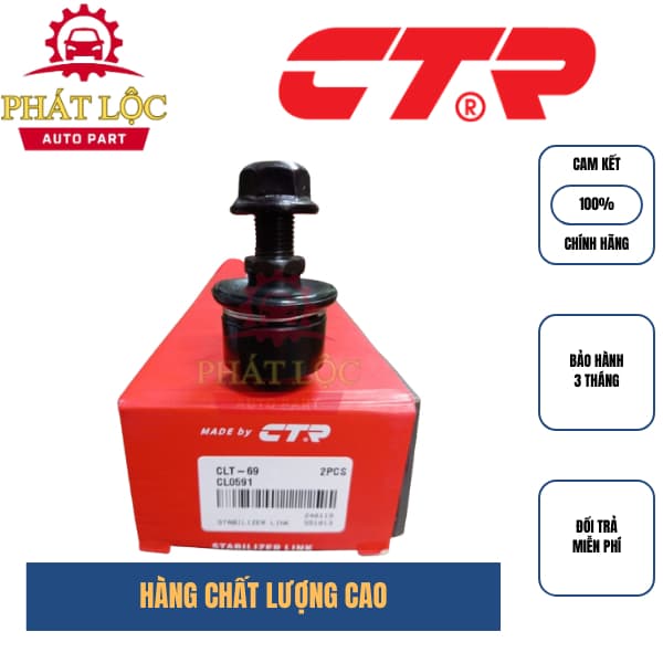 Rotuyn cân bằng CTR phù hợp với Vios 2007-2014, Yaris 2005-2014 ( CTR chính hãng) - ảnh 2