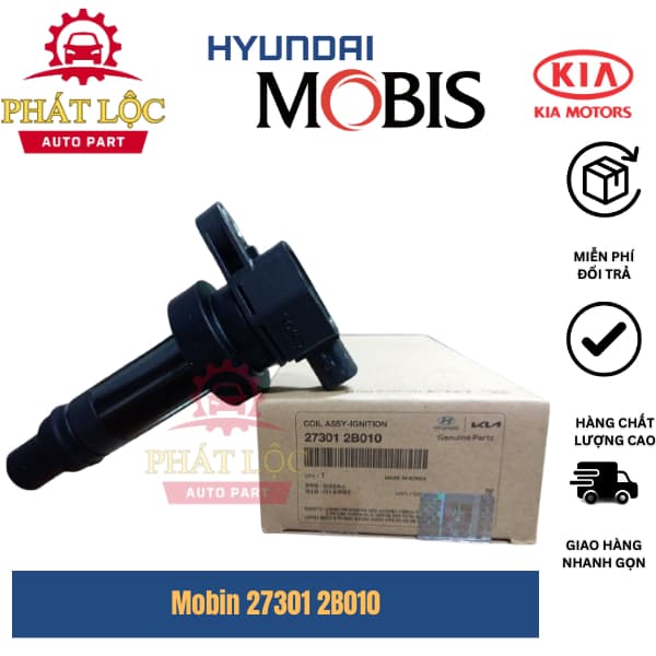 Mô bin đánh lửa xe Cerato, Elantra, K3, Cerato, Forte, I30, I20, Rio, Accent ( Hàng xịn chính hãng)