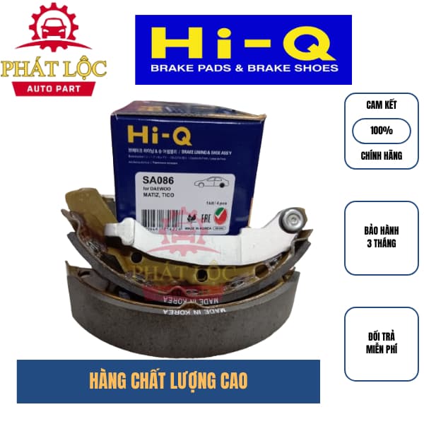 Guốc phanh sau Hi-Q phù hợp Matiz 2003-, Spark 2005-2010 ( HI-Q chính hãng) - ảnh 2