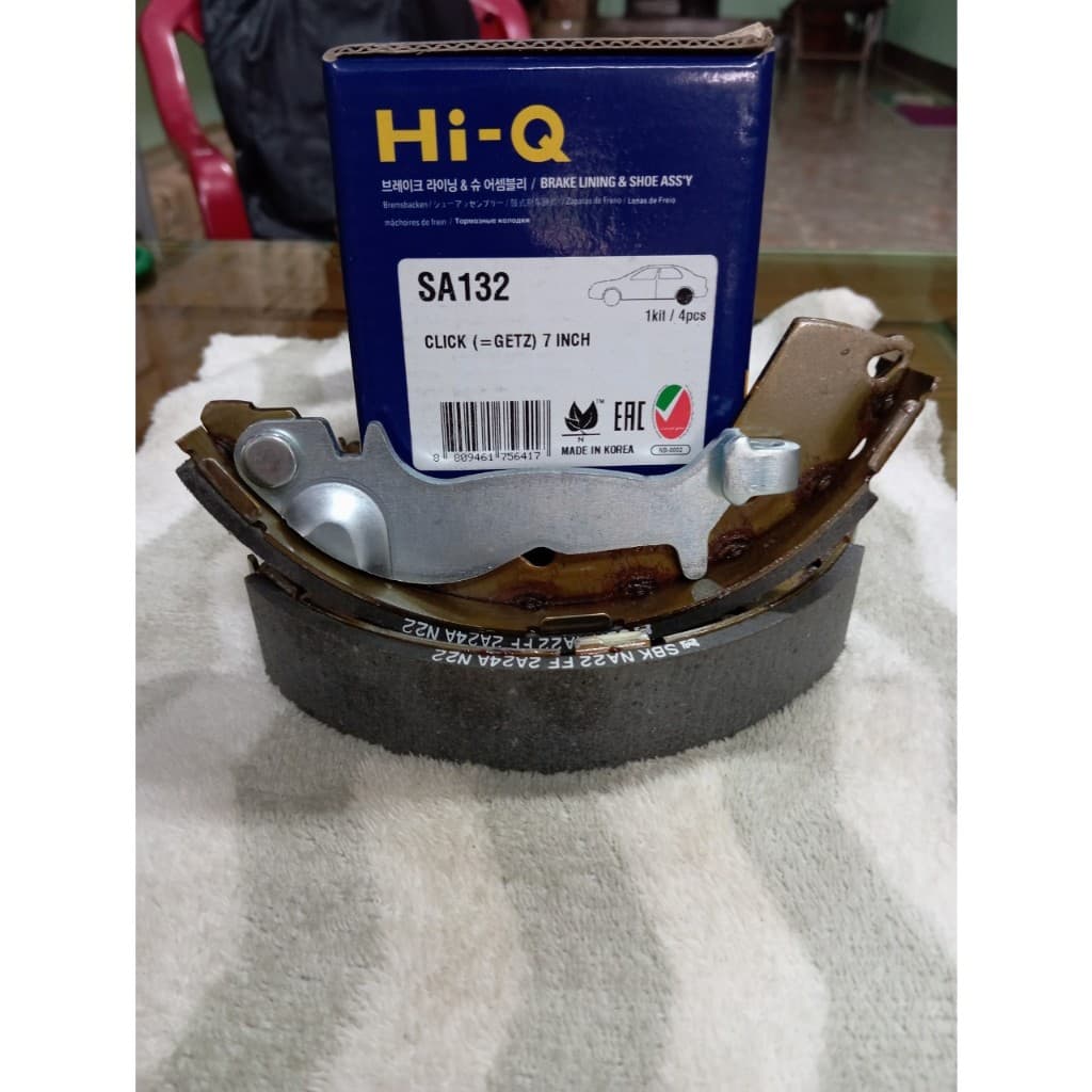 Guốc phanh sau Hi-Q phù hợp với Getz 2002-, Click 2002- ( HI-Q chính hãng) - ảnh 4