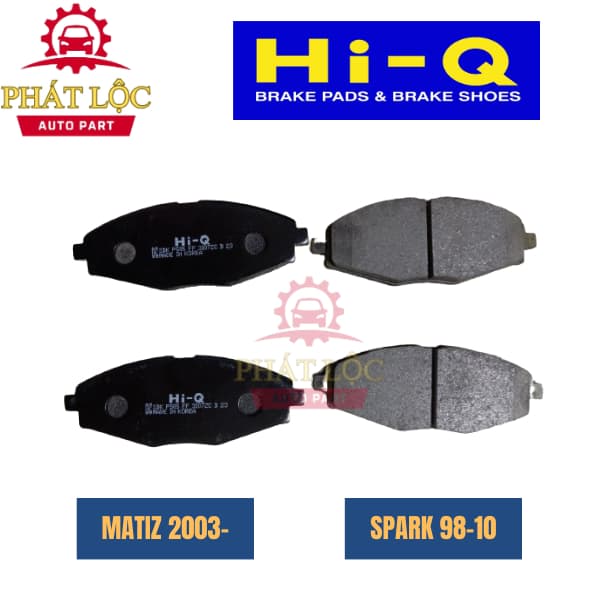 Má phanh trước Hi-Q phù hợp Matiz 2003-, Spark 1998-2010 ( HI-Q chính hãng) - ảnh 3