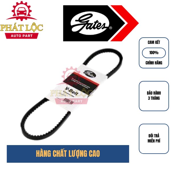 Dây curoa FM30/V10*750 dùng cho xe Su 5 tạ, Su cóc ( Gates xịn chính hãng) - ảnh 2