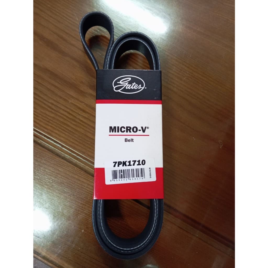 Dây curoa tổng 7PK1710 cho động cơ xe tải Kia Hyundai ( Gates xịn chính hãng) - ảnh 4