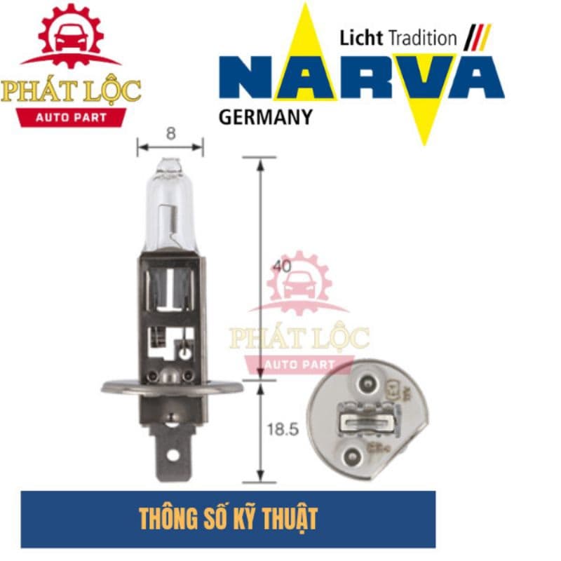 Bòng  H1 12V 55W ( chính hãng Narva} - ảnh 3