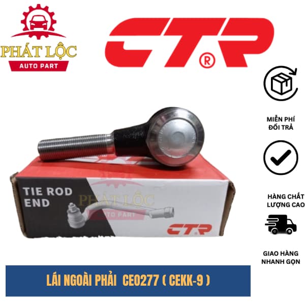 Rotuyn lái ngoài phải CTR phù hợp với K3000, Bongo 1.4-2.5 Tấn, Titan 90-97 ( CTR chính hãng)