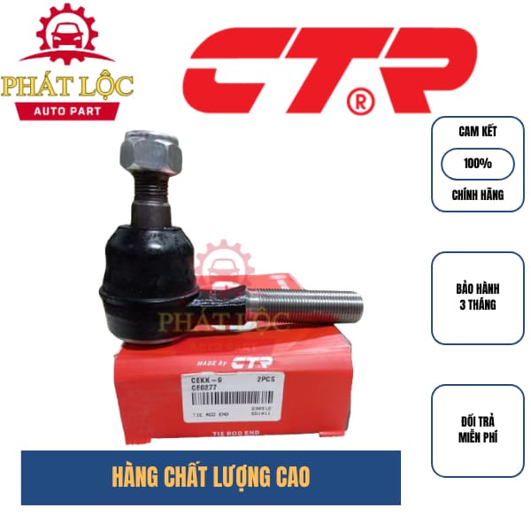 Rotuyn lái ngoài phải CTR phù hợp với K3000, Bongo 1.4-2.5 Tấn, Titan 90-97 ( CTR chính hãng) - ảnh 2