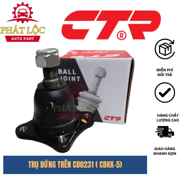 Rotuyn trụ đứng trên CTR phù hợp với K3000, K2700 00-15, Bongo 96-04 ( CTR chính hãng)