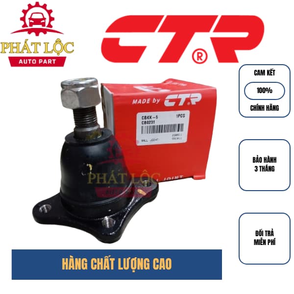 Rotuyn trụ đứng trên CTR phù hợp với K3000, K2700 00-15, Bongo 96-04 ( CTR chính hãng) - ảnh 2