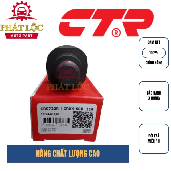Rotuyn lái trong phải  CTR phù hợp với K200, Bongo III 2006, Bongo ( CTR chính hãng) - ảnh 2