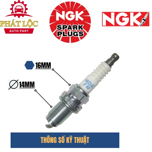 Bộ Bugi 4 cái NGK phù hợp với  xe Honda city 1.3 (08-14) Honda Civic 2.0 (06-15)... ( NGK chính hãng) - ảnh 3