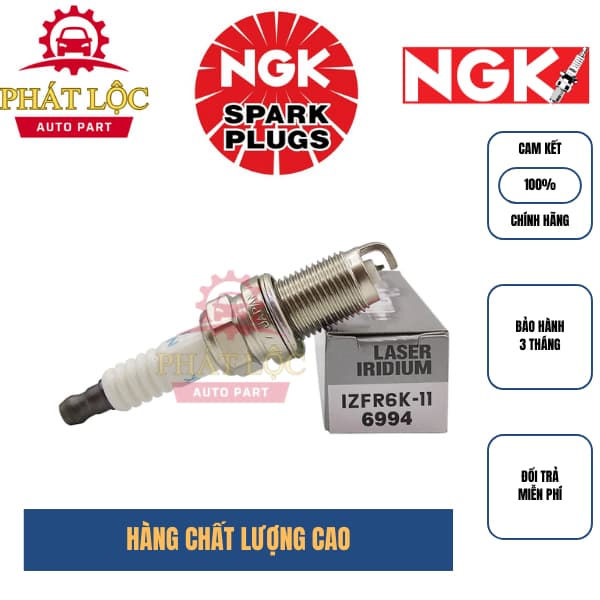 Bộ Bugi 4 cái NGK phù hợp với  xe Honda city 1.3 (08-14) Honda Civic 2.0 (06-15)... ( NGK chính hãng) - ảnh 2