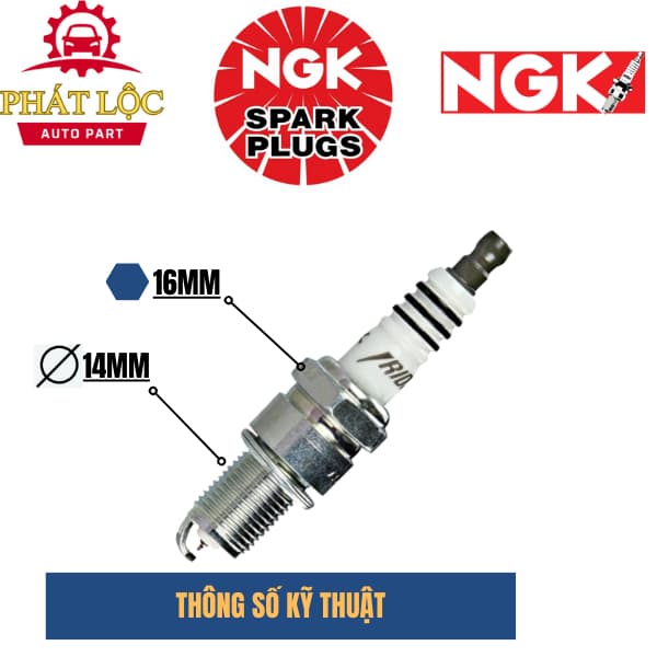 [ Giá 1 cái] Bugi  NGK phù hợp với  Vios 1.5(2003-2016) , Yaris 1.3, Altis 1.8, ...( NGK chính hãng) - ảnh 3