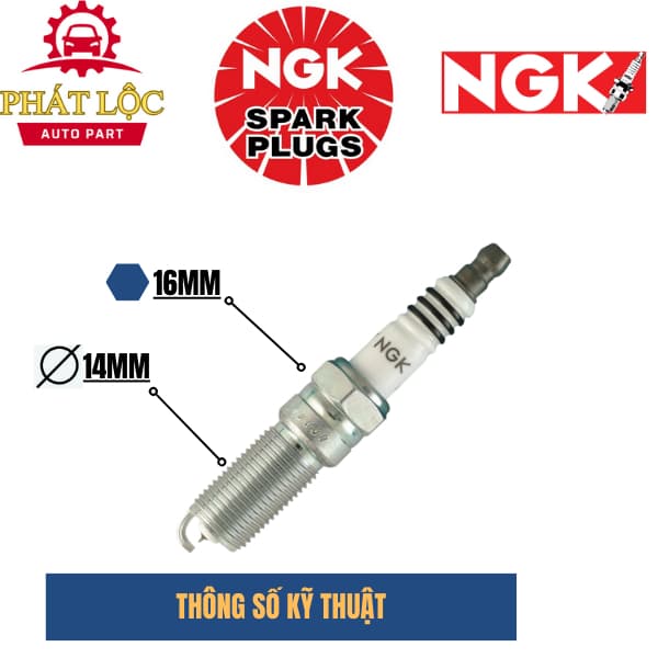 Bộ  Bugi 4 cái NGK phù hợp với  xe Ford Fiesta,  Escape, Mondeo , Chevorlet ( NGK chính hãng) - ảnh 3