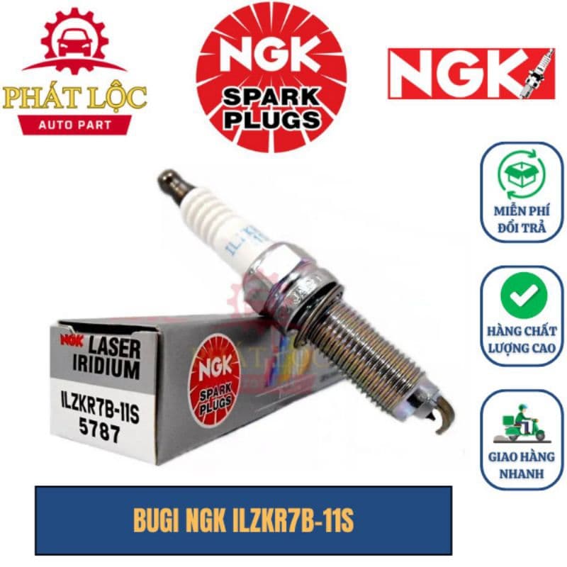 Bộ Bugi 4 cái NGK phù hợp với  xe Honda Civic, CR-V, Accord... ( NGK chính hãng)