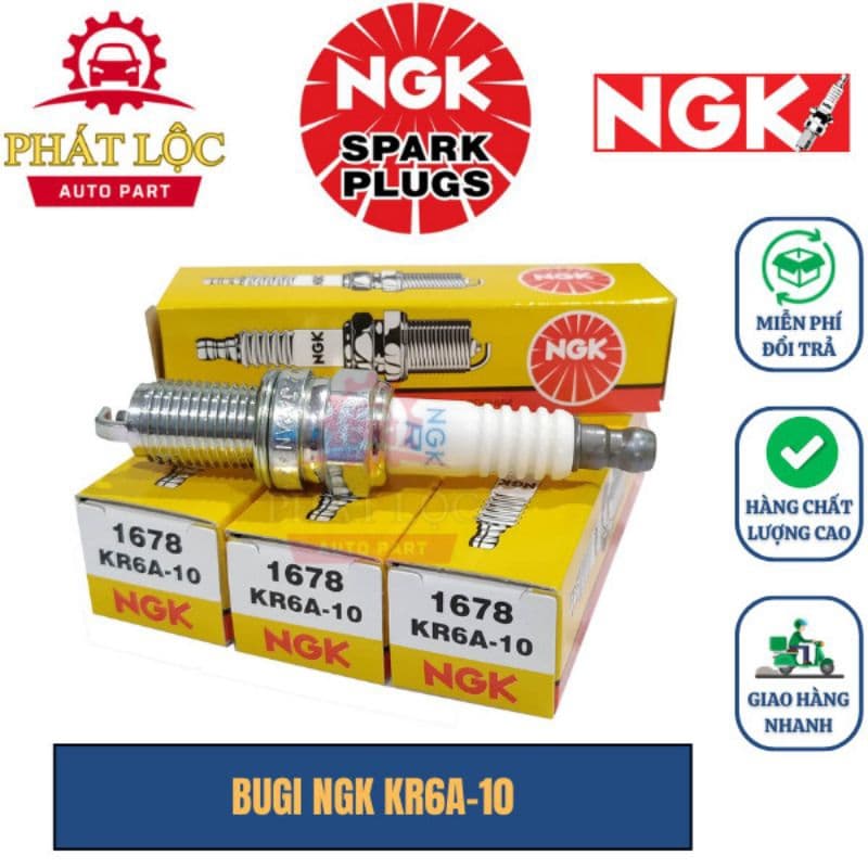 [ Giá 1 cái] Bugi NGK phù hợp với XL7, Ertiga 1.4 , Suzuki swift 1.2, Suzuki Celerio ... ( NGK chính hãng)