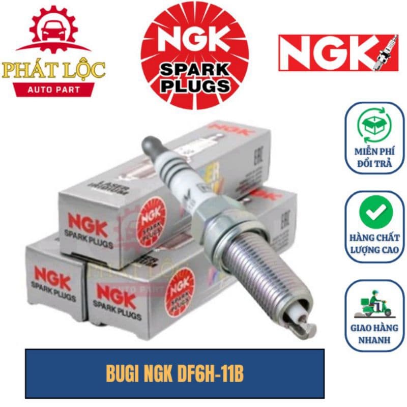 Bộ Bugi 4 cái  NGK phù hợp với  xe Vios 2016-2023, Avanza, Rush, Veloz,…( NGK chính hãng)