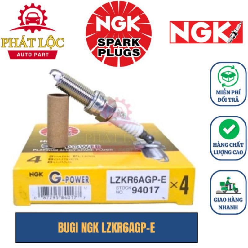 [ Giá 1 cái] Bugi NGK phù hợp với  các dòng xe Kia Hyundai, Accent, Cerato, K3, Rio, Forte, I10... ( NGK chính hãng)