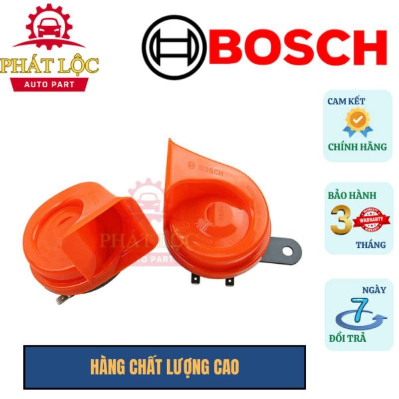 Còi sên BOSCH 12V Evolution 2 giắc ( 100% chính hãng) - ảnh 2