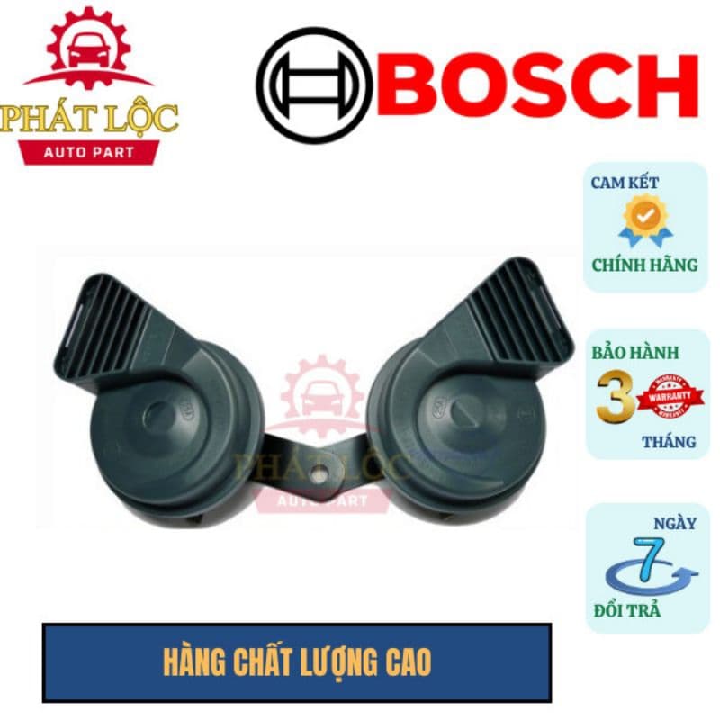 Còi ô tô Bosch chống nước 12V ( Chính hãng 100%) - ảnh 2