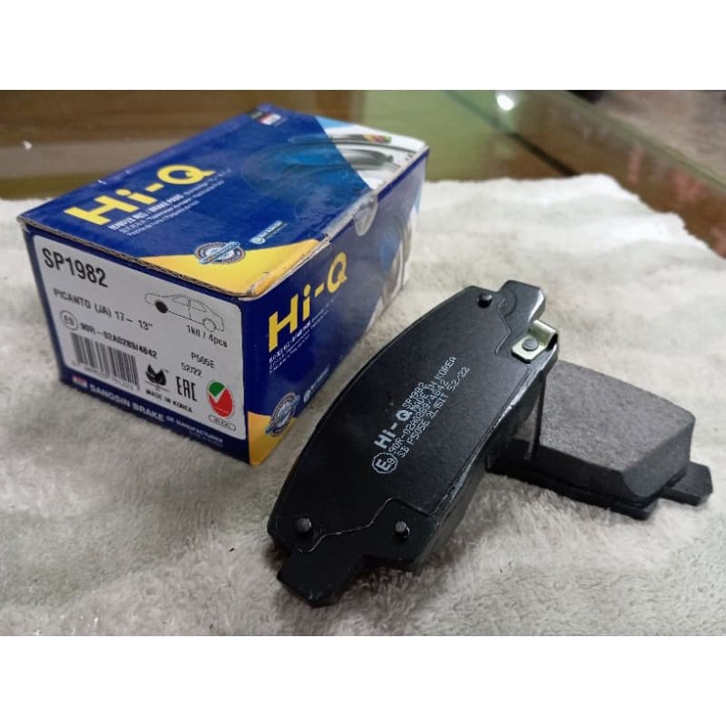 Má phanh trước Hi-Q phù hợp Morning/Picanto 2017-2022 ( Hi-Q chính hãng) - ảnh 6