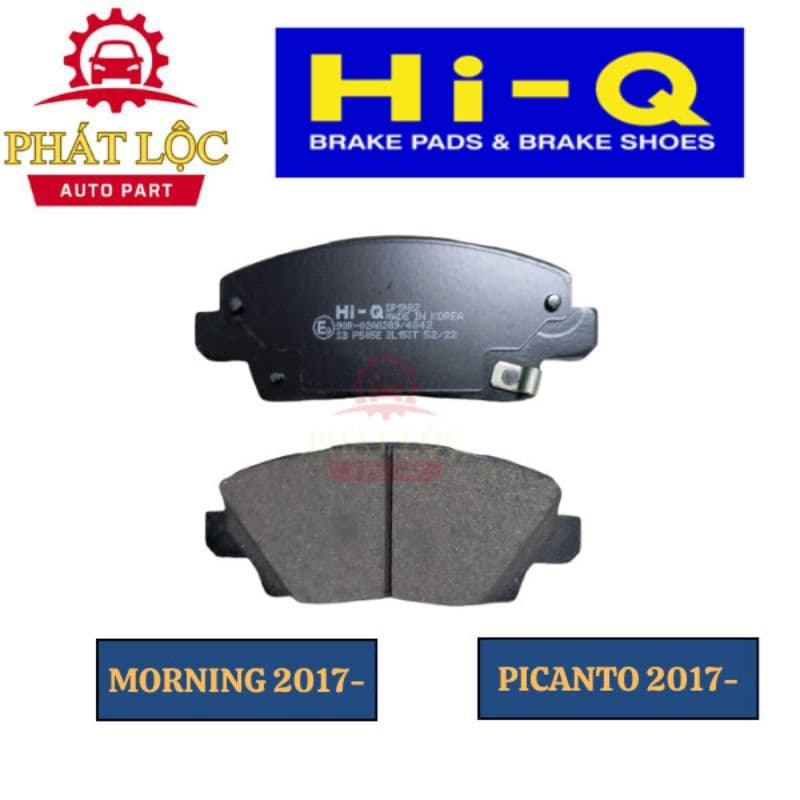Má phanh trước Hi-Q phù hợp Morning/Picanto 2017-2022 ( Hi-Q chính hãng) - ảnh 3