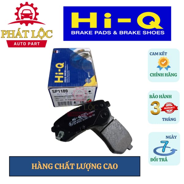 Má phanh sau Hi-Q phù hợp I10 2007-2013, Morning lắp ráp 2008-2013, Picanto 2004-2008 ( Hi-Q chính hãng) - ảnh 2