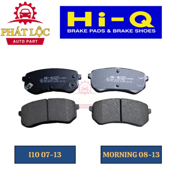 Má phanh sau Hi-Q phù hợp I10 2007-2013, Morning lắp ráp 2008-2013, Picanto 2004-2008 ( Hi-Q chính hãng) - ảnh 3
