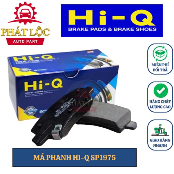 Má phanh sau  Hi-Q phù hợp Morning 2017-2022, Picanto 2017-2022 ( Hi-Q chính hãng)